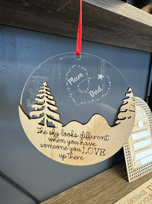 Memorial Christmas Ornament
