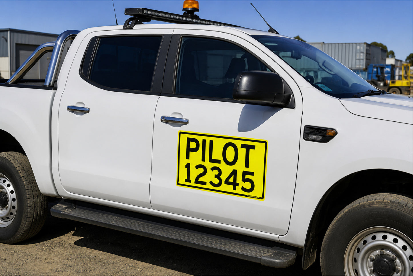 WA Pilot Identification Signs Set